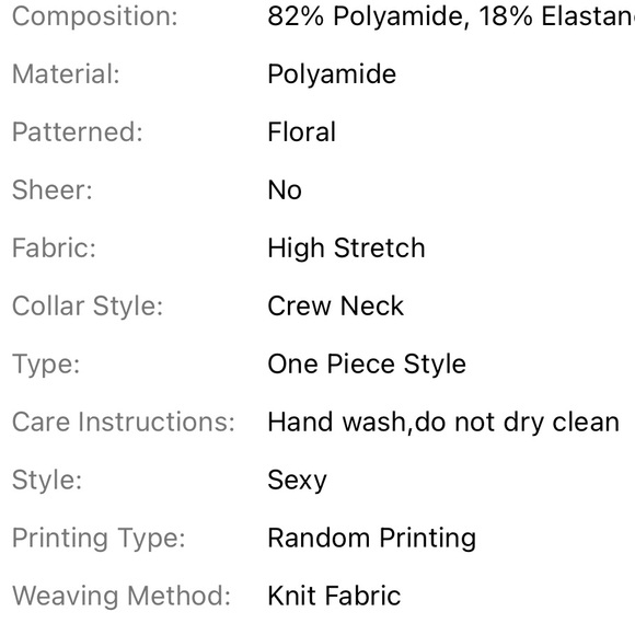 ‼️Final price Cottage core flowers print medieval renaissance one piece swimsuit - Picture 6 of 15